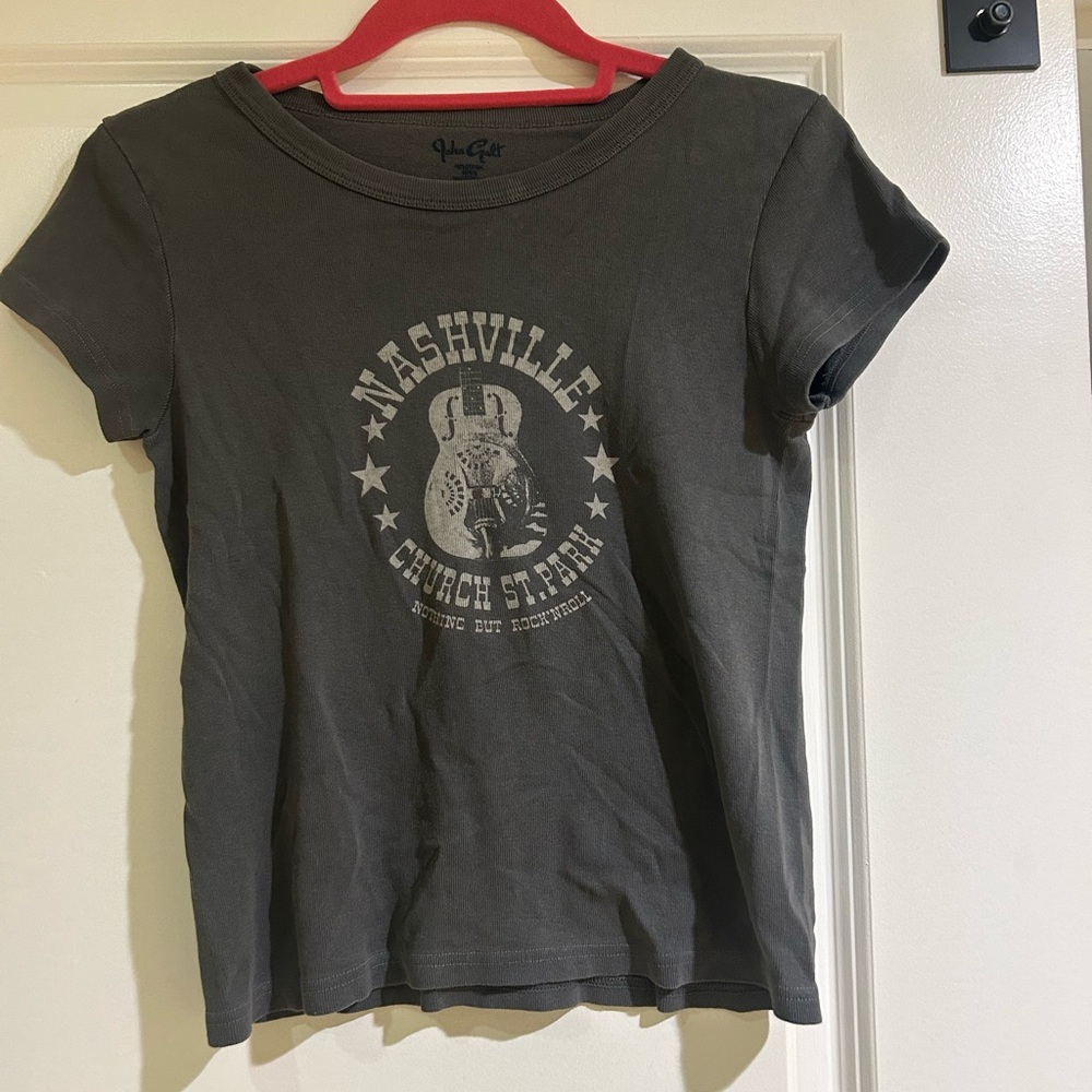 Brandy Melville Charcoal Nashville Tee